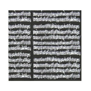 The Music Gifts Company Wrap Sheet Manuscript - Black Geschenkartikel