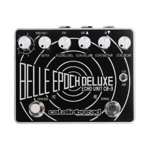 Catalinbread Belle Epoch Deluxe Black on Silver Effektgerät E-Gitarre