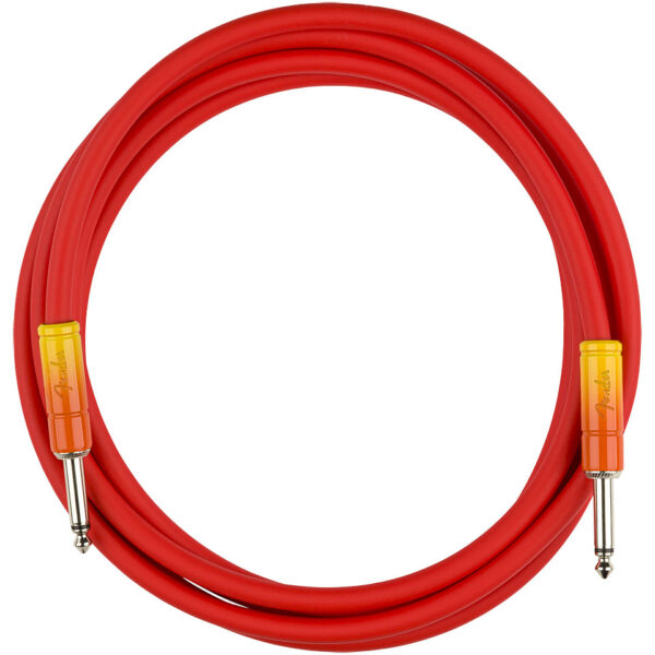 Fender Ombre Cable Tequila Sunrise 3 m Instrumentenkabel