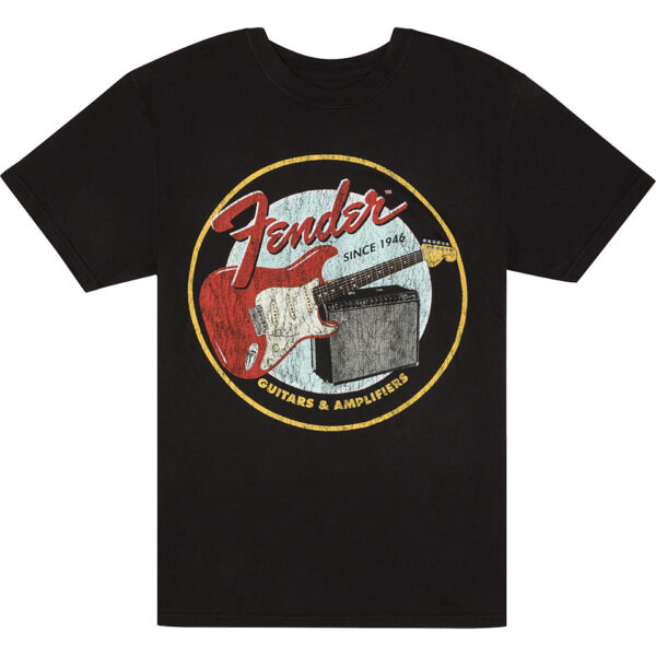 Fender 1946 Guitar Amp T Shirt Black S T-Shirt