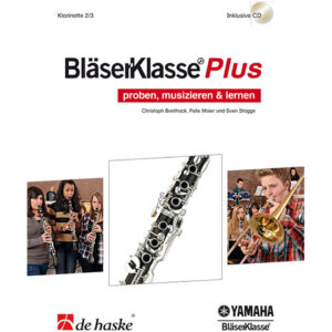 De Haske Bläserklasse Plus - Klarinette 2/3 Notenbuch