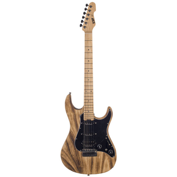 ESP P Snapper CTM Maple Drift Wood Burner Satin E-Gitarre