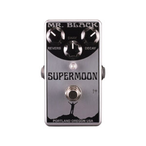 Mr. Black SuperMoon Modulated Reverberator Chrome Effektgerät