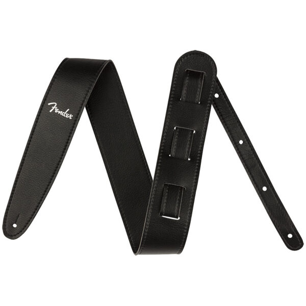 Fender Vegan Leather Strap Black 2