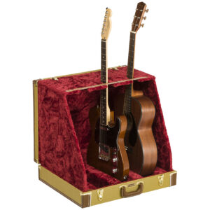 Fender Classic Series Case Stand - 3 Guitar Tweed Gitarrenständer