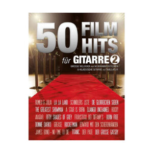 Bosworth 50 Filmhits für Gitarre 2 Songbook