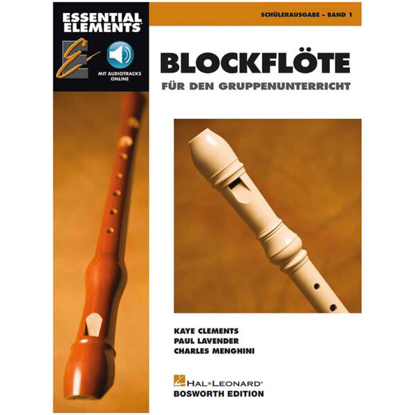 Hal Leonard Essential Elements Band 1 - für Blockflöte Lehrbuch