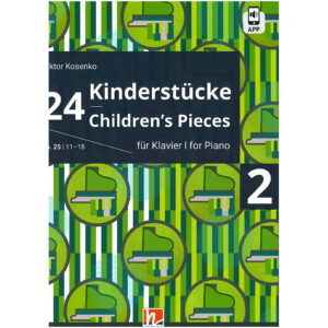 Helbling 24 Kinderstücke Band 2 Nr. 11 - 18 Notenbuch