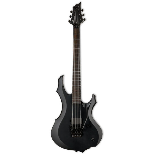 ESP Ltd F Black Metal BLKS Black Satin E-Gitarre