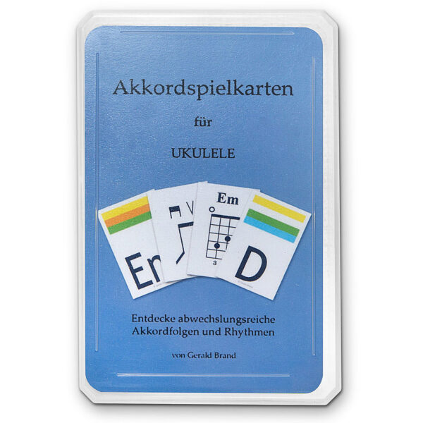 ASK Akkordspielkarten für Ukulele Spiel