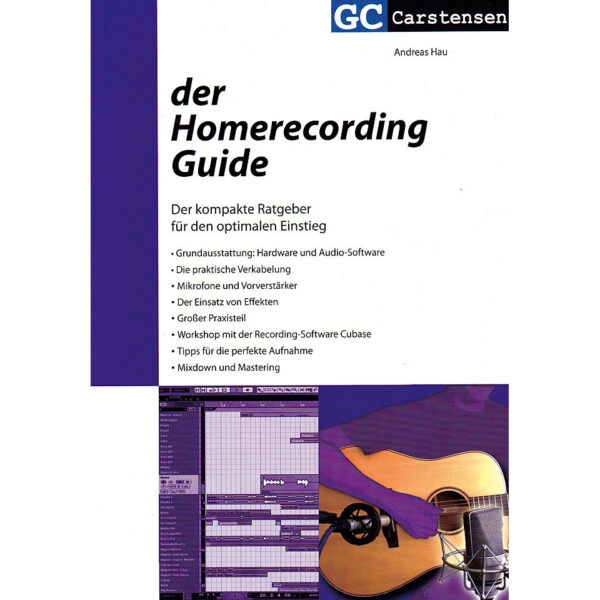 Carstensen Der Homerecording Guide Technisches Buch