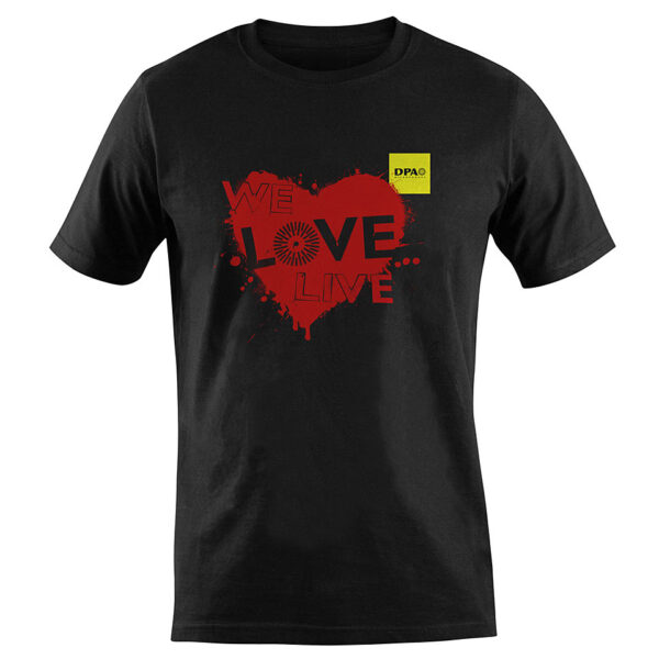 DPA T-Shirt DPA WE LOVE LIVE M T-Shirt