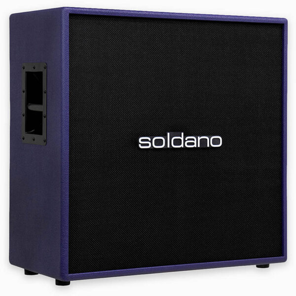 Soldano 412 Straight Purple Tolex Box E-Gitarre