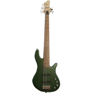 Franz Bassguitars Merak 5 Malachite Green E-Bass