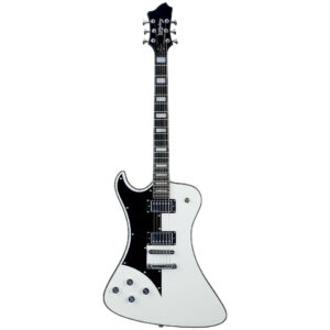 Hagstrom Fantomen White Gloss E-Gitarre Lefthand