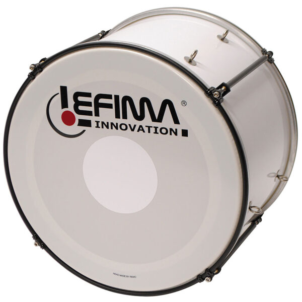 Lefima Carbostroke Kid's 18" x 12" White Bassdrum Große Trommel