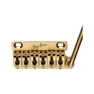 VegaTrem VT-1 Ultra Trem 2 Point Pivot Gold Satin Finish Tremolo