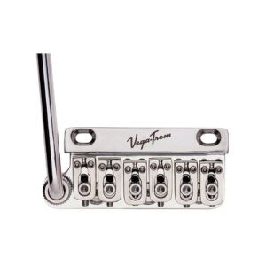 VegaTrem VT-1 Ultra Trem 2 Point Pivot Glossy Steel Leftha Tremolo