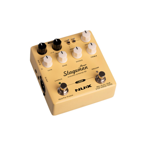 NUX Stageman Floor Preamp Effektgerät Akustikgitarre