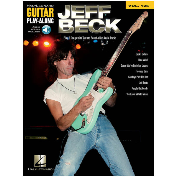 Hal Leonard Guitar Play-Along Volume 125 - Jeff Beck Play-Along