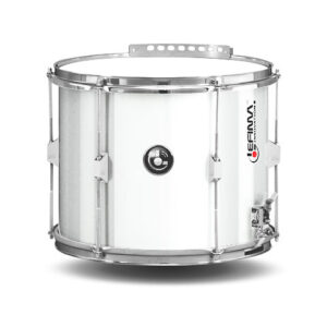 Lefima UltraLeicht 14" x 12" weiß 6 Böckchen Parade Snare