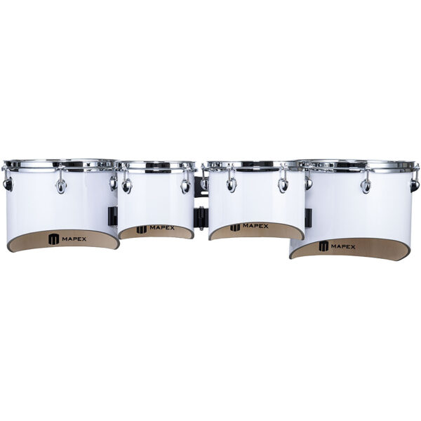 Mapex Contender Series Tenor Drums White 4 Pcs. TimpToms