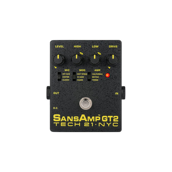 Tech 21 SansAmp GT2 Tube Amp Emulator Effektgerät E-Gitarre