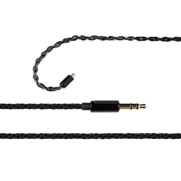 Hörluchs High-End Cable T2 black In-Ear Kabel