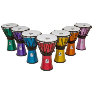 Toca Percussion Freestyle Colorsound 7" Djembe Set Djembe