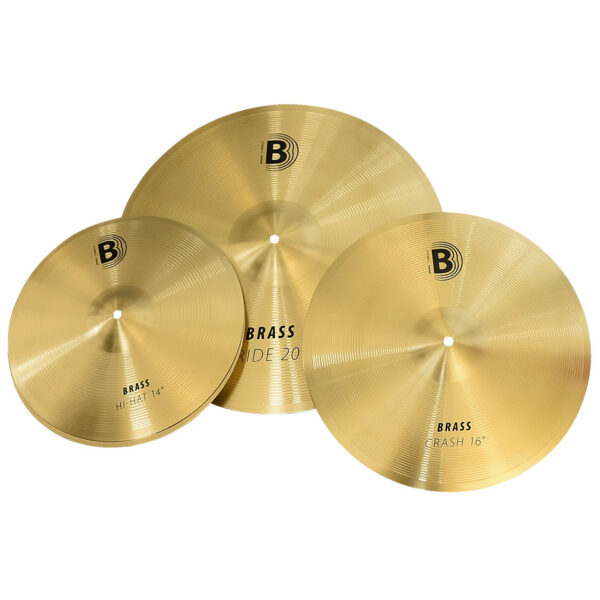 Bounce Brass Cymbal Set 3 Pcs. Becken-Set