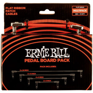 Ernie Ball EB6404 Multi Pack Red Patchkabel