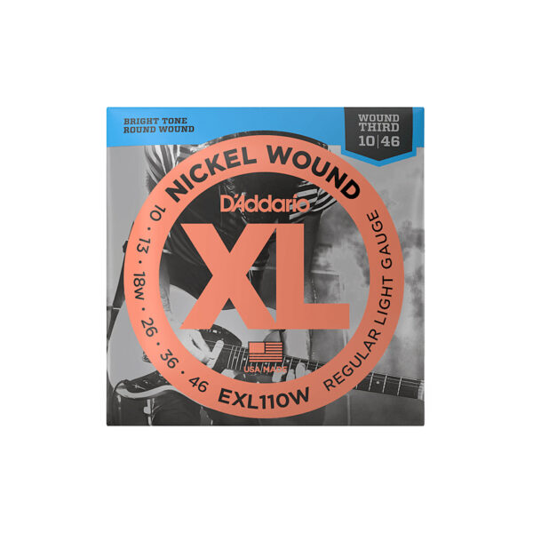 D'Addario EXL110W Nickel Wound .010-046 Wound 3rd Saiten E-Gitarre