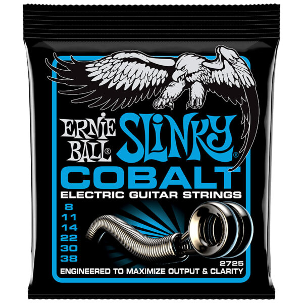 Ernie Ball Extra Slinky Cobalt EB2725 008-038 Saiten E-Gitarre