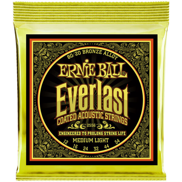 Ernie Ball Everlast Medium Light Bronze 2556 .012-054 Saiten