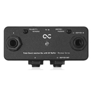 One Control Pedal Board Junction Box with BJF Buffer Little Helper