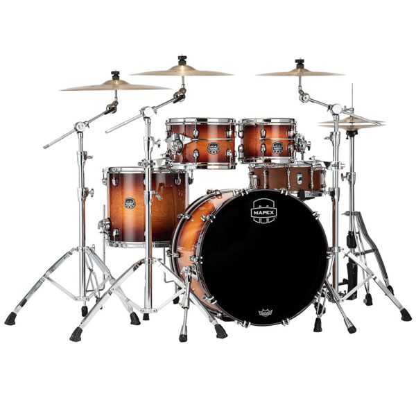 Mapex Saturn Evolution Exotic Sunburst 22" Stage Shell Set Schlagzeug