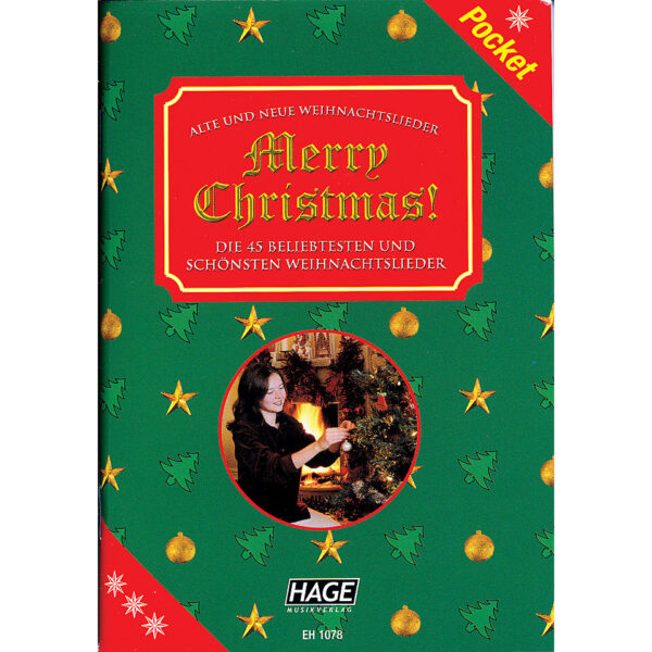 Hage Merry Christmas Pocket Notenbuch