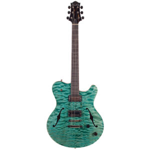 Nik Huber Rietbergen Translucent Green E-Gitarre