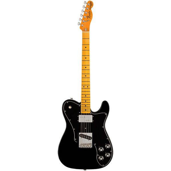 Fender American Vintage II 1977 Telecaster Custom Black E-Gitarre