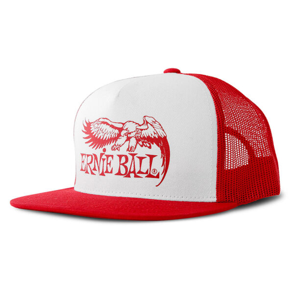 Ernie Ball Baseball Cap Red/White Eagle Logo Cap