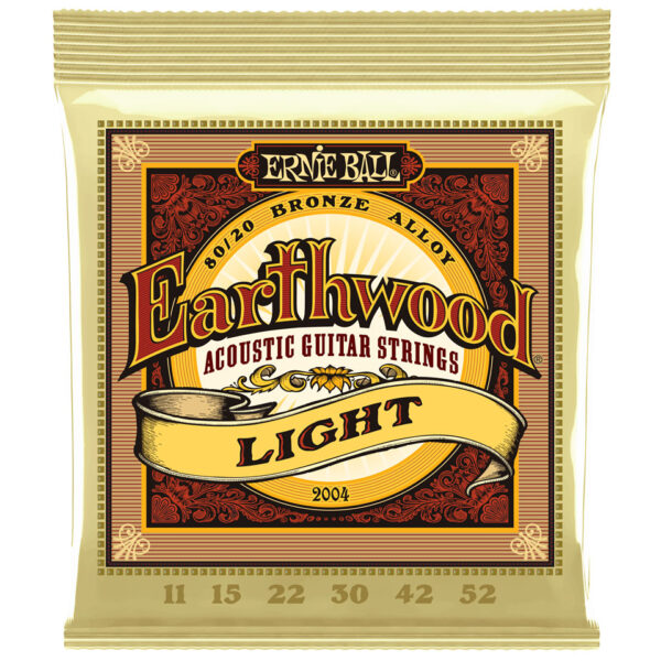 Ernie Ball Earthwood Light 80/20 Bronze 2004 .011-052 Saiten