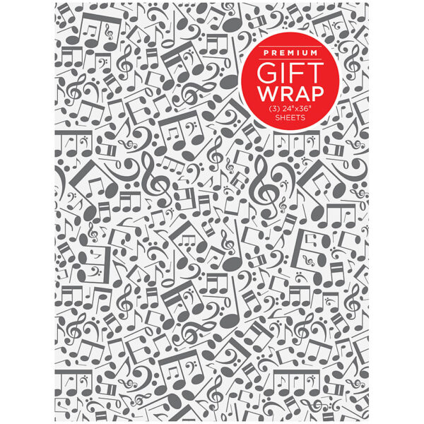 Hal Leonard Gift Wrap - Notes Design Geschenkartikel