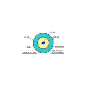 Cleerline SSF S50125M OM3 R Meterware Glasfaserkabel