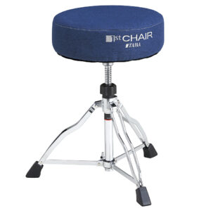 Tama 1st Chair HT430NBF Round Rider Navy Blue Cloth Top Drumhocker