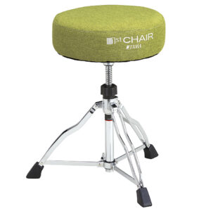 Tama 1st Chair HT430SGF Round Rider Green Cloth Top Drumhocker