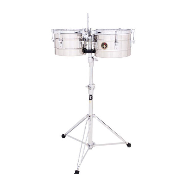 Latin Percussion Tito Puente LP272-S Timbalitos Stainless Steel