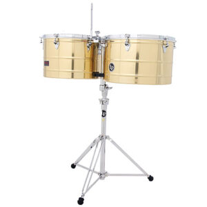 Latin Percussion Tito Puente Thunder Timbs Brass Timbales