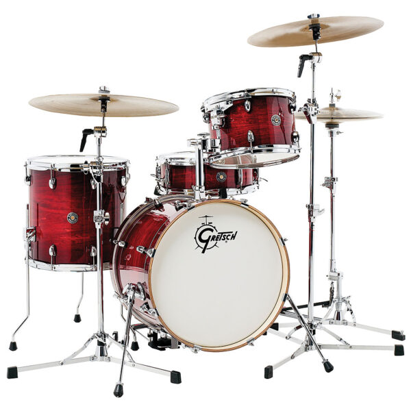 Gretsch Drums Catalina Club 18" Gloss Crimson Burst Drumset Schlagzeug