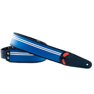 RightOn! Straps Mojo Race blue Gitarrengurt