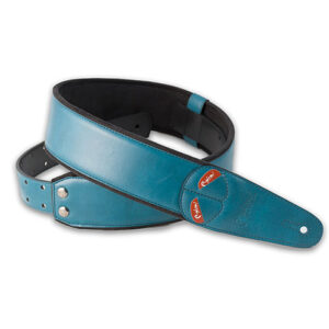 RightOn! Straps Mojo Charm teal Gitarrengurt